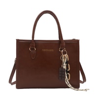 Sac à main en cuir PU texturé pour femme, nouvelle collection 2026, grande capacité, couleur unie, sac bandoulière