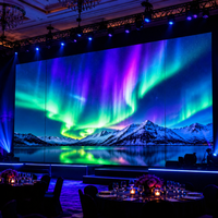 Écran LED d'événement P4.81 personnalisé avec garantie de 5 ans, HD 500x500mm, mur vidéo LED pour scène de concert en extérieur