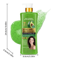 Série de gels douche exfoliants, nettoyage en profondeur et super blanchissant, exfoliant et éclaircissant, OEM disponible