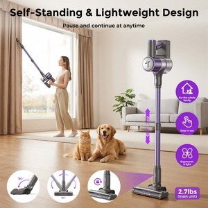 <span class=keywords><strong>Aspirateur</strong></span> à main intelligent puissant Teendow V10 PRO 20000Pa, <span class=keywords><strong>aspirateur</strong></span> à bâton pour tapis, canapé, nettoyage domestique, <span class=keywords><strong>aspirateur</strong></span> sans fil - Product Image 2