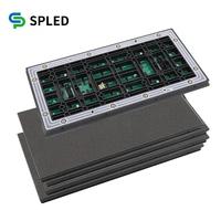 Módulos de Pantalla LED Programables a Prueba de Agua IP65, Pantalla LED P4 a Todo Color para Publicidad Exterior Inalámbrica, 4200cd/m