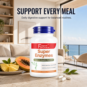 Suplemento de Enzimas de Marca Privada Shecome, 180 Cápsulas, Favorece una Digestión Saludable para Adultos, Cápsulas de Enzimas Dietéticas - Product Image 5