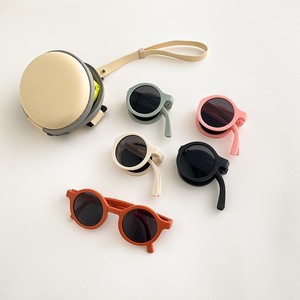 Occhiali da sole Morandi Color Kidsren UV400 Anti-UV richiudibili occhiali da sole estivi per bambini - Product Image 1