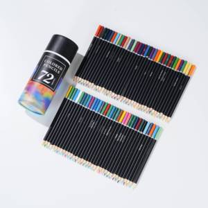 Ensemble de crayons de couleur professionnels personnalisés de 72 pièces pour le dessin des enfants - Product Image 2