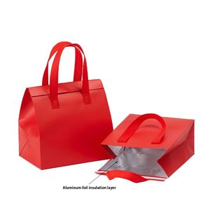 Wholesale Eco-Friendly Reusable Thermal Non-Woven Waterproof Lunch Tote Customized 20L/<b>30L</b> Insulated Cooler <b>Bag</b> Cartoon Logo - Product Image 1