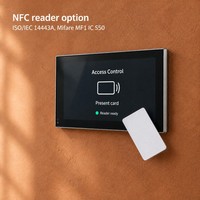 Q7S Tablet PC Android 7 Inci untuk Pemasangan di Dinding, Panel Sentuh PoE, Layar Kontrol Bangunan Pintar, Wi-Fi 6, 2 GB 16 GB OEM