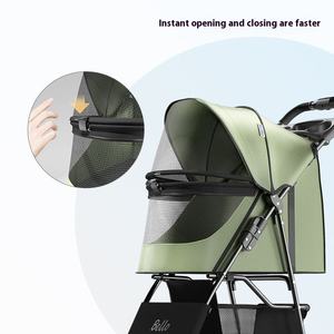 Furry Star Pliable Pet Carrier Petits chiens et chats Teddy <span class=keywords><strong>Chariot</strong></span> de voyage en plein air en matériau Oxford Universel <span class=keywords><strong>pour</strong></span> <span class=keywords><strong>Amazon</strong></span> - Product Image 3