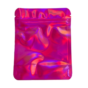 Bolsas de Mylar holográficas de 3,5g impresas personalizadas para café, caramelo, Chocolate, galletas, aperitivos, bolsas de Mylar de papel de aluminio Ziplock a prueba de olores - Product Image 4