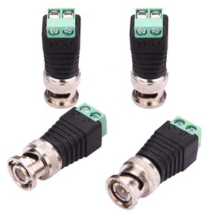 ขั้วต่อ <span class=keywords><strong>BNC</strong></span> สำหรับ AHD CVI TVI กล้องวงจรปิด Coaxial/Cat5/Cat6 <span class=keywords><strong>สาย</strong></span> - Product Image 1