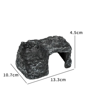 Plataforma de Escalada para Reptiles, Decoración de Resina para Acuarios, Simulación de Tronco de Árbol, para Interiores y Exteriores - Product Image 3