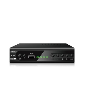 工厂价格批发免费空中高清数字电视Dvb T2机顶盒H.265/HEVC Dvb-t2解码器带WIFI的机顶盒 - Product Image 1