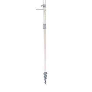 Parapluie de plage imprimé personnalisé, poteau en aluminium de 5,2 pieds pour le vent, parasol de plage fixe enduit PU <span class=keywords><strong>2020</strong></span>, meilleures ventes <span class=keywords><strong>2020</strong></span> - Product Image 6