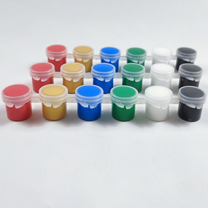 Dipinto per adulti e bambini pittura acrilica 3ml/6ml/10ml/15ml <span class=keywords><strong>con</strong></span> pennelli per tela - Product Image 5