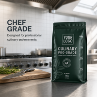 Sachet d'assaisonnement professionnel pour la cuisine avec protection UV, haute barrière, 1 kg, solution d'emballage en gros pour usine