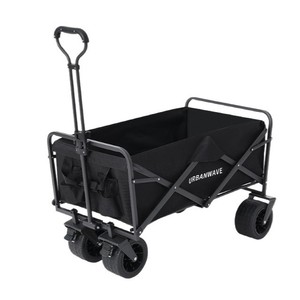 รถเข็นแคมป์ปิ้ง Urbanwave 100x80x60 ซม. รถเข็นช็อปปิ้งพับได้สี่ล้อแบบพกพา - Product Image 1
