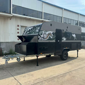 Caravana Todoterreno de 16 Pies, Estándar Australiano, Cama Literas Familiar, Remolque de Viaje, Casa Rodante, <span class=keywords><strong>Autocaravana</strong></span> China - Product Image 1
