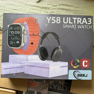 Para Y58 Ultra3 <span class=keywords><strong>Smart</strong></span> Luxury Men's Watch Pro 2 Sim 3 Plus Fit <span class=keywords><strong>4</strong></span> Pro Banda de silicona TFT Caja de aleación de aluminio Carga inalámbrica - Product Image 2