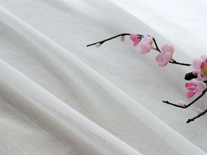 Popolare <span class=keywords><strong>Tessuto</strong></span> per Tende Trasparenti in Lino - Product Image 3