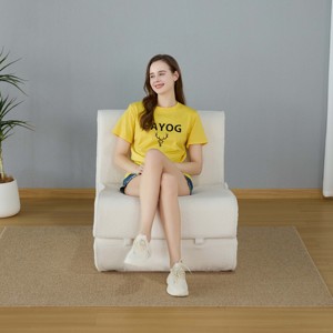 Factory Price Multifunctional Single Size Living Room Furniture Sofa Foldable <strong>Sit</strong> and Lie Vacuum Compressed <strong>Bean</strong> <strong>Bag</strong> Sofa Chair - Product Image 2