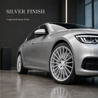 Jantes forgées multi-rayons argentées de 19, 20 et 21 pouces, 5x112 5x120, en alliage forgé, compatibles avec Audi, Mercedes-Benz, BMW 5, 7, X3, X4, X5, X6, GLC, GLE