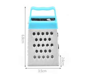 Cortador de Frutas y Verduras Multifuncional, Mini, Ligero y Bonito, de Acero Inoxidable, con Mango de Plástico, Pelador Manual de Patatas - Product Image 4