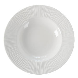 Juego de vajilla para el hogar de China de hueso blanco puro, plato de Pasta italiano profundo, sombrero de paja, plato de cocina occidental, cuenco de comedor - Product Image 5