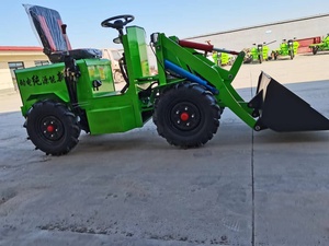Cargador de ruedas eléctrico pequeño, capacidad de carga máxima de 300kg/500 kg/600 KG, gran stock a precio de fábrica - Product Image 4