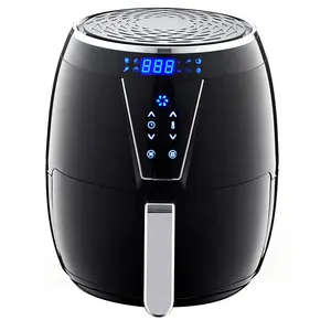 4.0L 1500W Digital Touch Screen Control Circculation Automatic Free Deep Air Fryer Without Oil