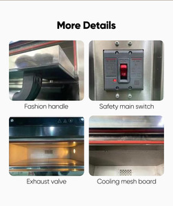 Four à sole électrique pour <span class=keywords><strong>pain</strong></span> avec fil chauffant nickel-chrome à chauffage rapide |   Four à sole électrique pour le <span class=keywords><strong>pain</strong></span> - Product Image 5