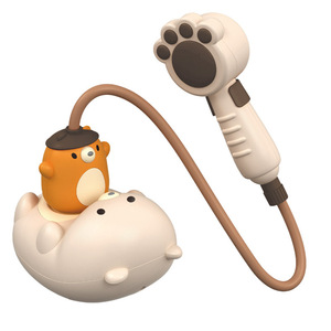 <span class=keywords><strong>Jouet</strong></span> de bain pour bébé en plastique en forme d'ours avec <span class=keywords><strong>douchette</strong></span>, trois modes de pulvérisation, pulvérisateur d'eau électrique - Product Image 5