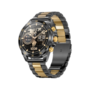 NX1 PRO montre plusieurs modes de sport <span class=keywords><strong>SMS</strong></span> rappel appel température corporelle surveillance de l'oxygène sanguin rond hommes d'affaires montre intelligente NX1 - Product Image 3