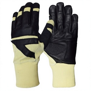 Gants de pompier personnalisés de haute qualité, fabriqués en cuir véritable à 100 %, ignifuges, respirants, écologiques, utilisables en toutes saisons pour hommes - Product Image 5