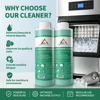Fabricant de liquide nettoyant pour machine à glaçons OEM ODM, solution de détartrage et de nettoyage de qualité alimentaire