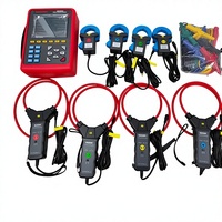 Analyseur de qualité d'alimentation triphasé Wrindu, outils de mesure électrique triphasés, analyseur de qualité d'alimentation numérique