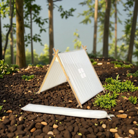 A-Frame Tipi d'intérieur Playhouse Jouet de sport Tente en tissu avec étui de transport pour enfants et tout-petits pour les soirées pyjama et les soirées pyjama