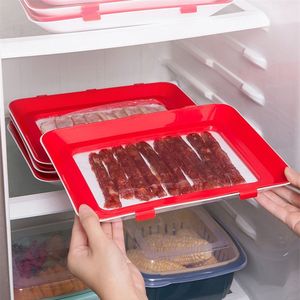 Wholesale Reusable Food Preservation Tray <b>Stackable</b> Meal Prep ContainersBPA-free Plastic Fresh <b>Storage</b> <b>Container</b> - Product Image 2