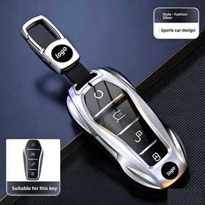 เคสกุญแจรถยนต์ BYD Han DMi/EV ปี 2024 สำหรับ Song L Song Pro Song Plus Qin Plus Hailuo Yuan  ปลอกกุญแจป้องกัน - Product Image 1