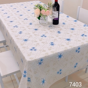 Hot bán tùy chỉnh nhà được thiết kế bàn ăn Bìa in PEVA Khăn trải bàn bằng nhựa - Product Image 6