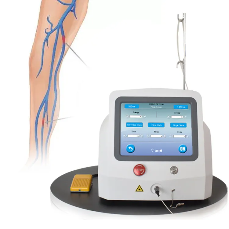 Best sell varicose veins laser machine for endovenous thermal ablation with laser therapy for varicose leg veins treatment