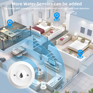 Ewelink <span class=keywords><strong>Zigbee</strong></span> 3.0 Smart Wasser lecks ensor Hochwasser melder App Control CR2450 Batterie Fern überwachung für Küche/Bad zu Hause - Product Image 6