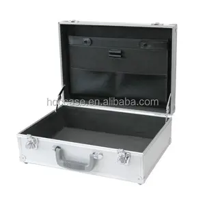 Aluminum Briefcase China Small Carry Tool Combination Lock Aluminum Silver Briefcase Custom Hard Cheap Aluminum Briefcase With Foam
