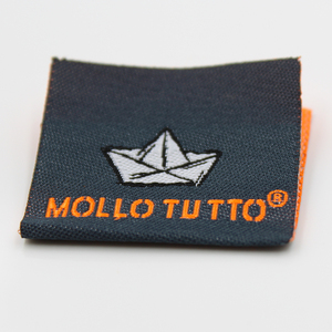 Factory High Quality Custom Logo Printed <strong>Main</strong> Woven <strong>Label</strong> Clothing Garment <strong>Label</strong> for Tshirt - Product Image 4