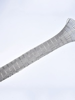 Filet de sécurité en treillis métallique tissé en acier inoxydable pour balcon de bâtiment en hauteur, protection anti-chute pour l'escalade