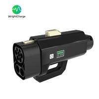 Nuevo Adaptador CCS2 GBT para Vehículos Eléctricos, 400A 1000V DC, Certificado CE, IP55, Modelo A03, Carga Ultra Rápida, Aplicación Inteligente, Actualización OTA, WrightCharge