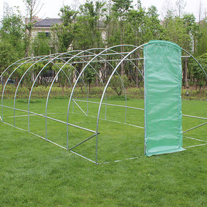 Serre de culture hydroponique commerciale avec porte en métal, collecteur de qualité supérieure, en plastique, style polytunnel, fenêtre, TLSP136 - Product Image 2