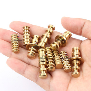 Taper Pins <b>Copper</b> Furniture Dowel Pins Standard Tapered Head For Dining <b>Tables</b> And DIY Design - Product Image 2