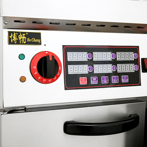 หม้อทอดไฟฟ้าทรงลึกสำหรับทอดทอดเครื่องตั้งเวลาอุณหภูมิคอมพิวเตอร์เชิงพาณิชย์ - Product Image 6