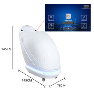 Lingvita, 15 ans d'expérience en vente en gros, cabine de sauna portable, pot à vapeur en acrylique, capsule de beauté - Product Image 4