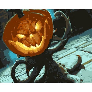 Adulte décoration de la maison <span class=keywords><strong>peinture</strong></span> à l'huile numérique abstraite <span class=keywords><strong>peinture</strong></span> acrylique Halloween citrouille halloween bricolage <span class=keywords><strong>peinture</strong></span> <span class=keywords><strong>peinture</strong></span> <span class=keywords><strong>par</strong></span> numéros - Product Image 5