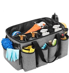 Échantillon Gratuit - Sac de Rangement pour Outils de Lavage de Voiture BSCI Personnalisé - Organisateur de Coffre - Kit de Nettoyage Automobile - Product Image 1